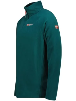 Fleece trui "Tug" donkergroen