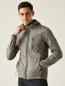Fleece vest "Alven" kaki