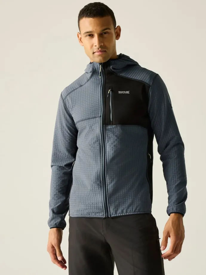 Fleece vest "Alven" lichtblauw