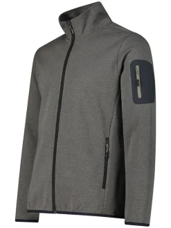 Fleece vest antraciet