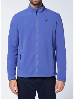 Fleece vest blauw