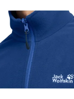 Fleece vest blauw