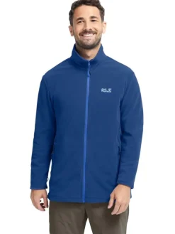 Fleece vest blauw