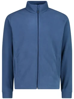 Fleece vest blauw