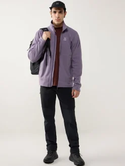 Fleece vest "Buteo" paars