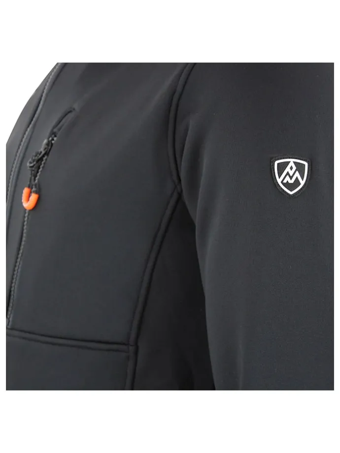 Fleece vest "Campo" zwart