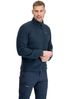 Fleece vest donkerblauw