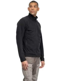 Fleece vest "Finnsnes" zwart