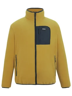Fleece vest "Frankie" geel