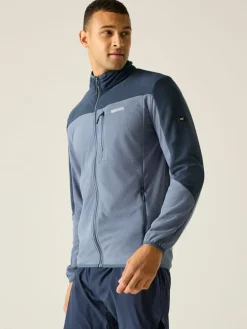 Fleece vest "Freesdale" blauw