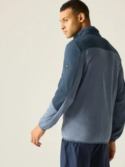 Fleece vest "Freesdale" blauw