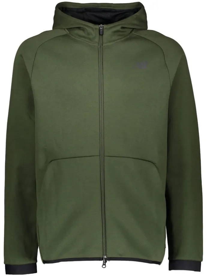 Fleece vest groen