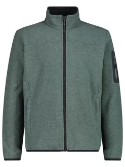 Fleece vest groen