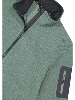 Fleece vest groen