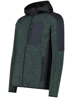 Fleece vest groen