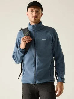 Fleece vest "Hadfield" lichtblauw