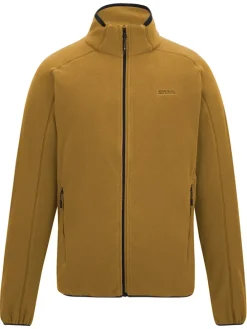 Fleece vest "Hadfield" lichtbruin