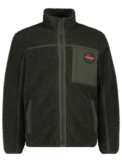 Fleece vest kaki