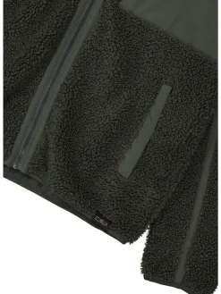 Fleece vest kaki
