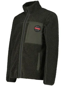 Fleece vest kaki