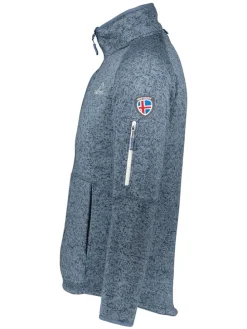 Fleece vest "Katla" donkerblauw