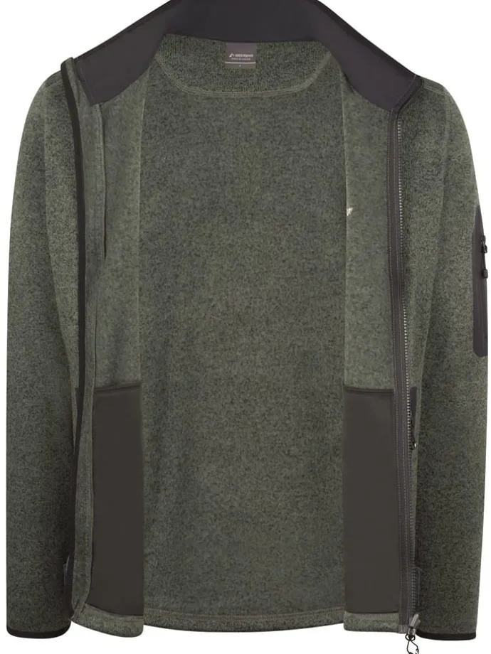 Fleece vest "Katla" kaki