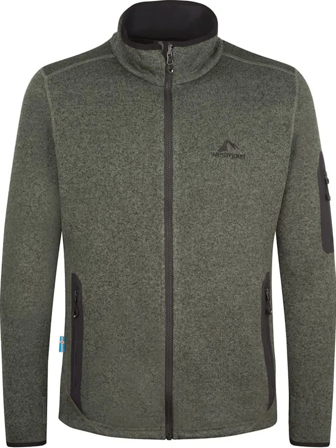 Fleece vest "Katla" kaki