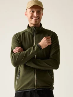 Fleece vest "Malton" kaki
