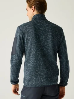 Fleece vest "Newhill" donkerblauw