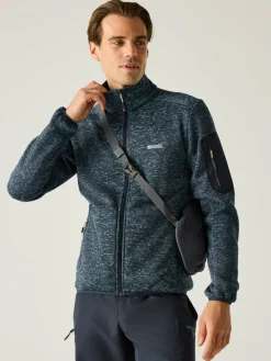Fleece vest "Newhill" donkerblauw