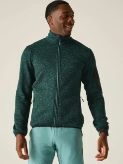 Fleece vest "Newhill" groen