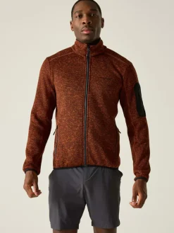 Fleece vest "Newhill" oranje