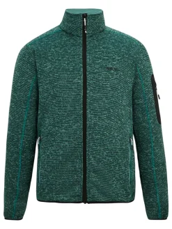 Fleece vest "Newhill" turquoise