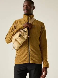 Fleece vest "Switch Out Pro" lichtbruin