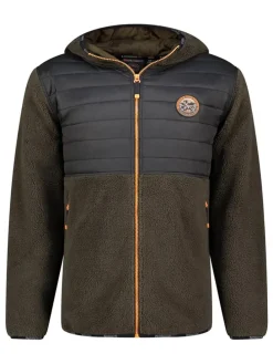 Fleece vest "Tangus" kaki