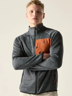 Fleece vest "Torrek II" donkergrijs