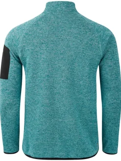 Fleece vest "Torrek 'Thermal" turquoise/antraciet
