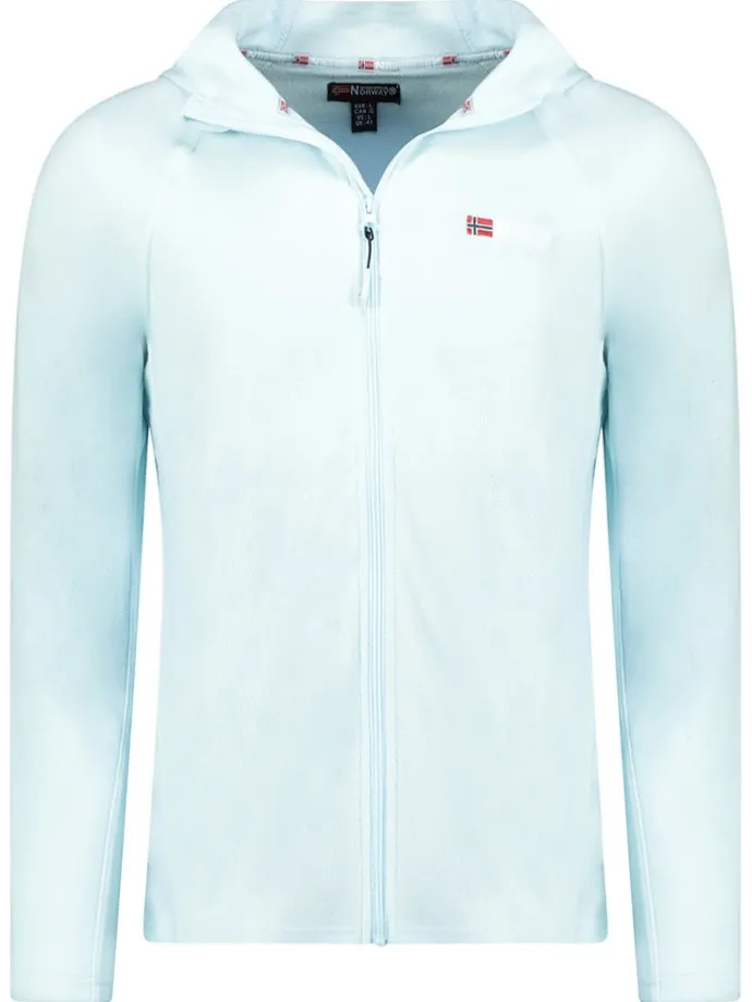 Fleece vest "Tugood" lichtblauw