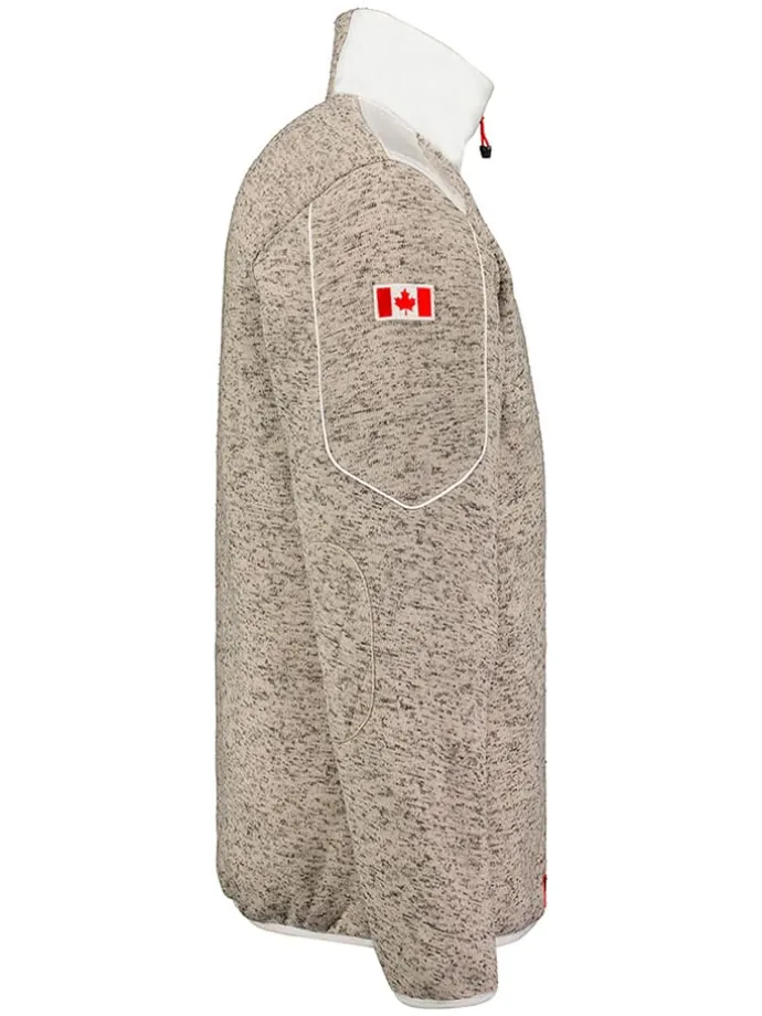 Fleece vest "Turbine" grijs