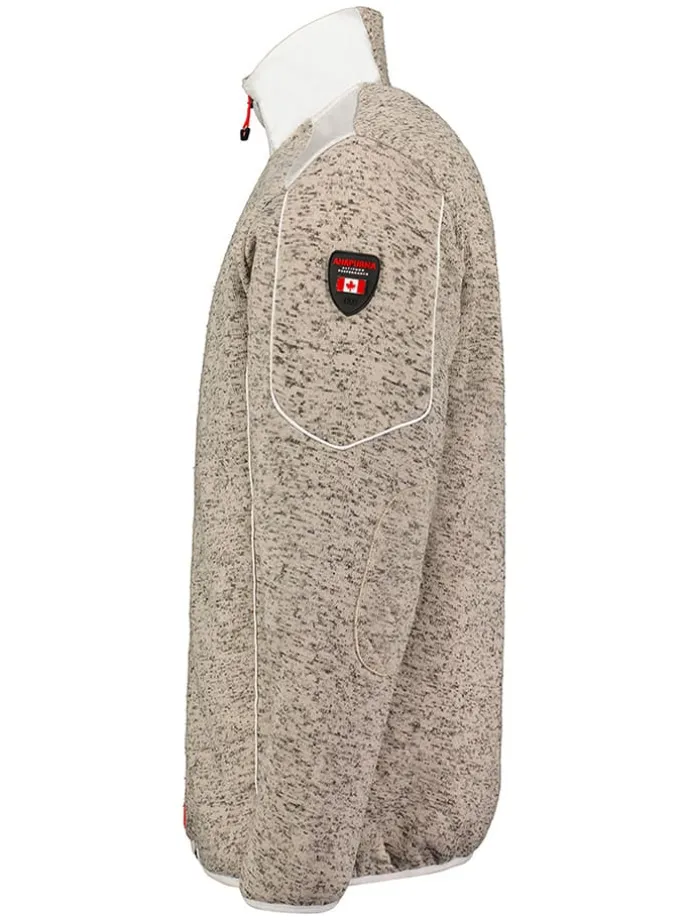 Fleece vest "Turbine" grijs