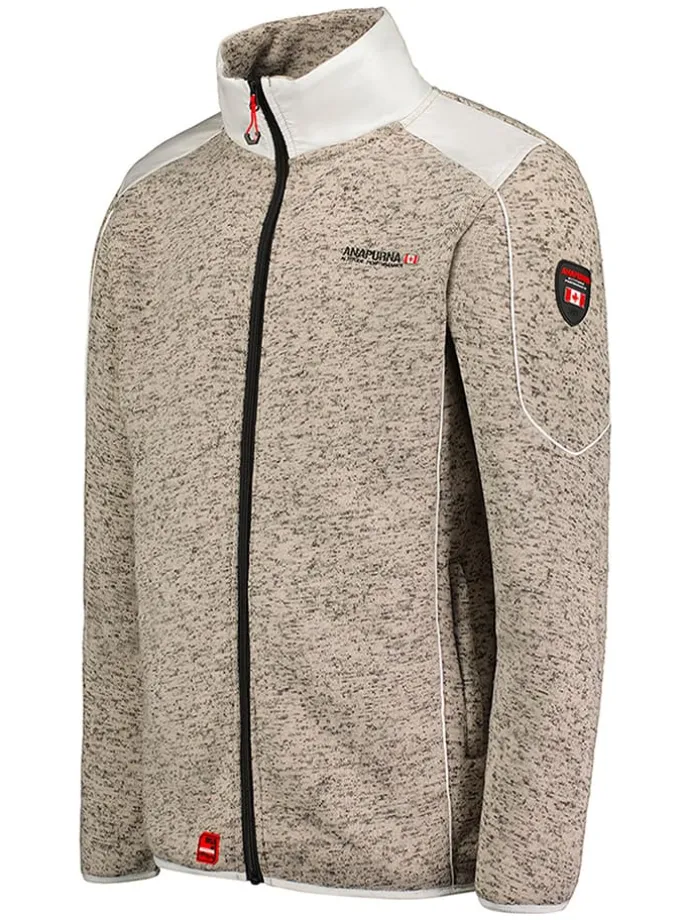 Fleece vest "Turbine" grijs