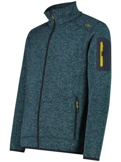 Fleece vest turquoise