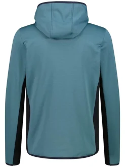 Fleece vest turquoise