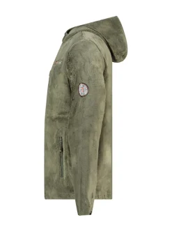 Fleece vest "Upload" kaki