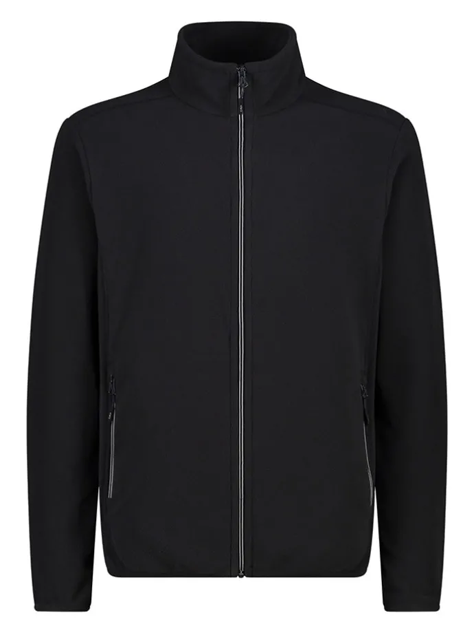 Fleece vest zwart