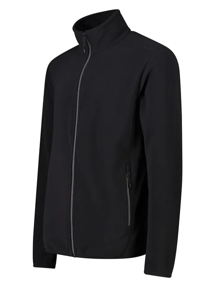 Fleece vest zwart