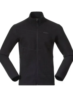 Fleece vest zwart