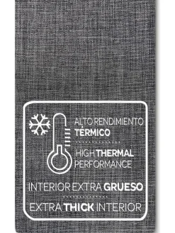 Fles-isoleertas taupe - (H)28 cm