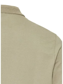 Functioneel poloshirt beige