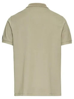 Functioneel poloshirt beige